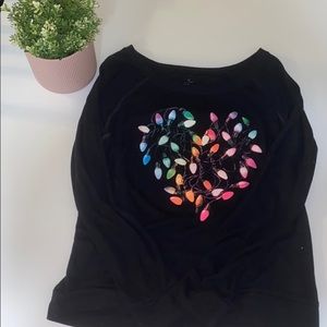 Cute Christmas light sweater from American Eagle